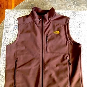 North Face  like new brown vest